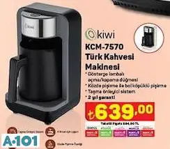 KİWİ TÜRK KAHVESİ MAKİNESİ KİWİ TÜRK KAHVESİ MAKİNESİ